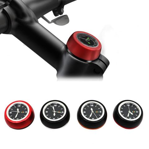 HOT Bicycle Waterproof Luminous Headset Stem Watch Computer Bike Vehicle Clock Cycling Head Parts Timepiece Headset Top Cap Stem ► Photo 1/6