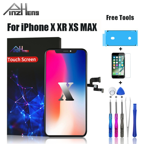 PINZHENG Screen LCD For iPhone X XR Xs Max LCD Dispaly Oled TFT OEM Quality Digitizer Assembly Repalcement Screen LCDS ► Photo 1/6