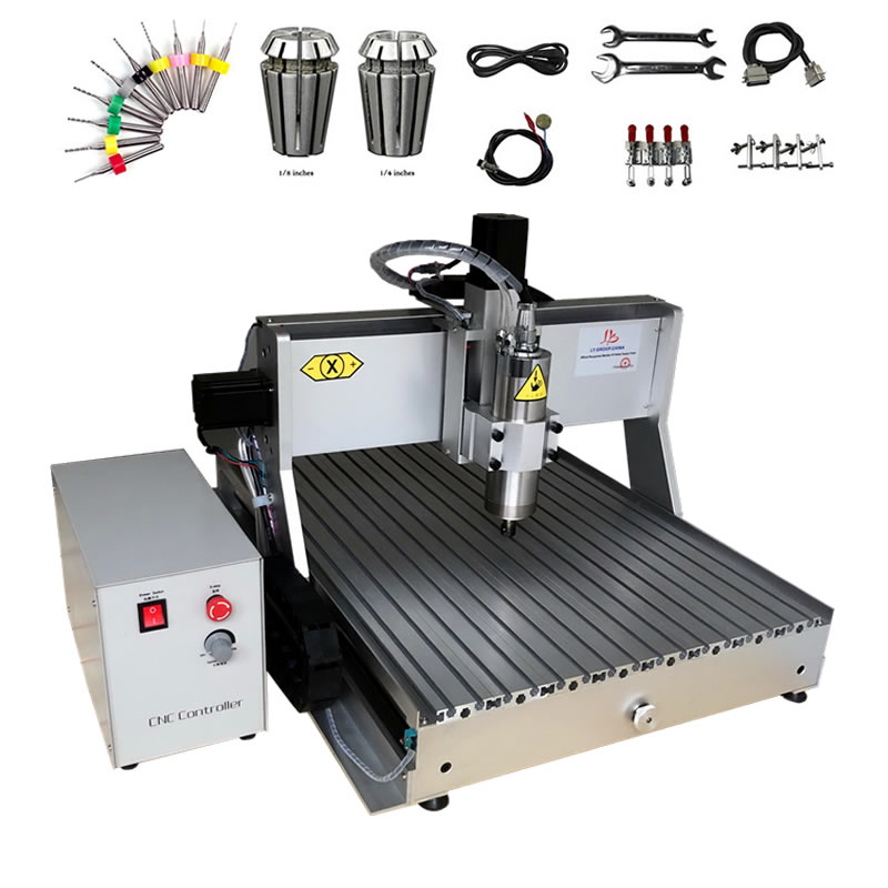 USB 4 axis 3040 1500W cnc router engraver engraving carving milling machine 