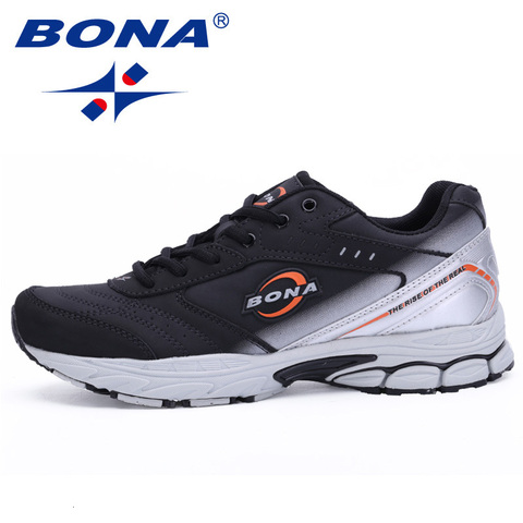 BONA New Men Running Shoes Outdoor Lightweight Walking Sport Shoes Comfortable Women Sneakers Jogging Fitness Training Shoes ► Photo 1/6