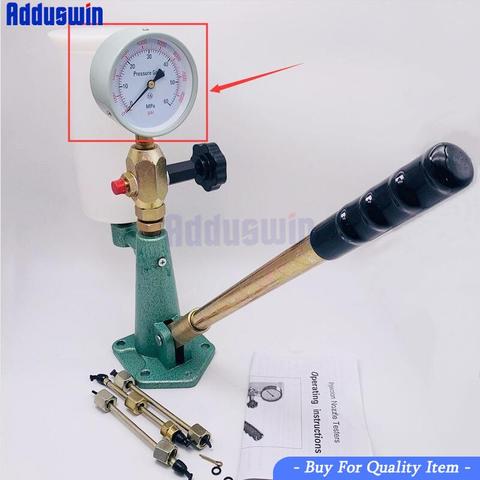 0-60MPA pressure gauge meter for S80H diesel injector nozzle tester,common rail injector tester tool, only S80H oil gauge meter ► Photo 1/6