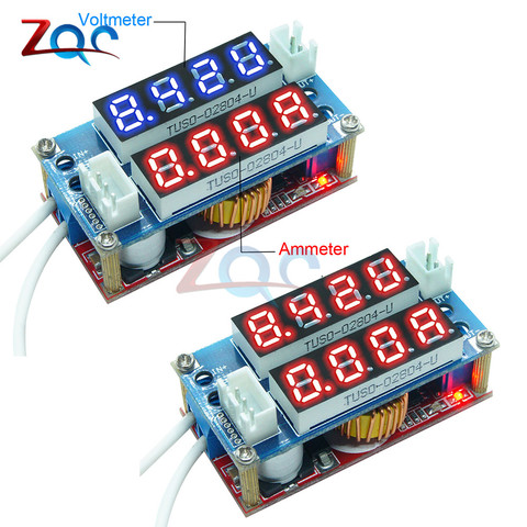 F85 5A Adjustable Power CC/CV Step Down Buck Charge Voltage Current Test Digital Voltmeter Ammeter LED Driver Module for Arduino ► Photo 1/6