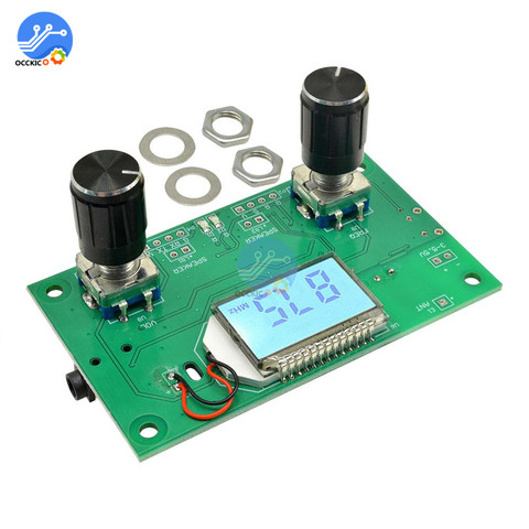 FM Radio Receiver Module 87-108MHz Frequency Modulation Stereo Receiving Board With LCD Digital Display 3-5V DSP PLL ► Photo 1/6