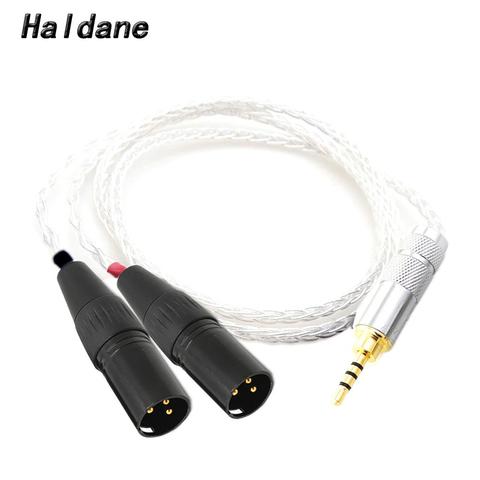 Haldane HIFI 2.5mm TRRS Balanced Male to 2 XLR Male Cable Hi-End Cable for Astell&Kern AK100II AK120II AK240 AK380 AK320 DP-X ► Photo 1/6