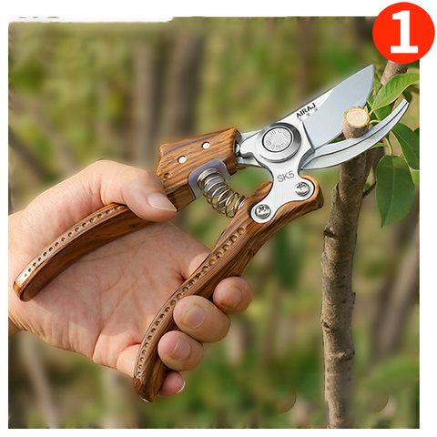 AIRAJ Pruning Shears, Which Used in Farms,Fruit Trees,Flowers and Other Home Garden Scissors Multi-Category Hand Tools ► Photo 1/6