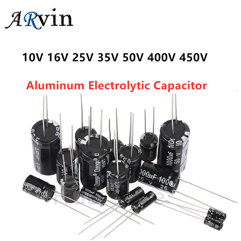 50pcs Electrolytic capacitor 100V 47UF 10*16mm