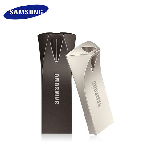 Original SAMSUNG BAR Plus USB Flash Drives 32GB pen drive 64G 128GB 16GB Metal PenDrive Mini Personality USB 3.0 stick ► Photo 1/5