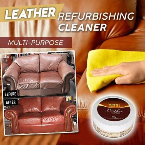 Multifunctional Leather Refurbishing Cleaner Car Seat Sofa Leather Cleaning Cream Leather Healing Balm Repair Conditioner ► Photo 1/6