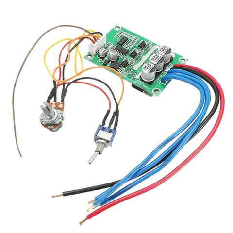 Brushless Motor Controller Driving Board Module DC 12V-36V 500W High Power Tool ► Photo 1/6