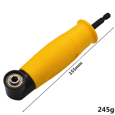 Cheap 90 Degree Angle Adapter Tool Screwdriver Electric Drill Extension  Corner
