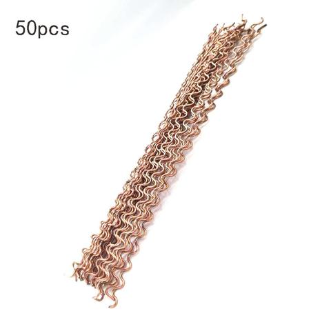 50pcs/spot welding electrodes wave wires spotter consumable for car body repair dent puller ► Photo 1/6