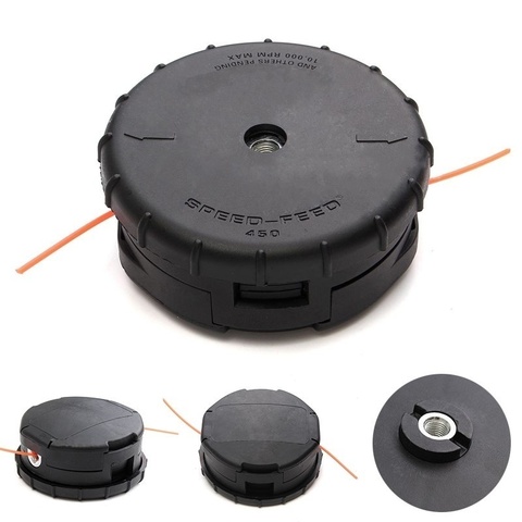 Black Trimmer Head For Echo Speed-Feed 450 SRM-266 SRM-266S SRM-266T 266U ► Photo 1/5