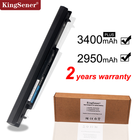 KingSener New A41-K56 Laptop Battery for ASUS K46 K46C K46CA K46CM K56 K56CA K56CM S46C S56C R505CA A32-K56 A42-K56 15V 2950mAh ► Photo 1/6