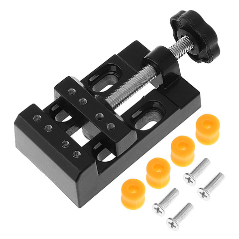 New Mini Black Aluminum Alloy Jaw Bench Clamp Drill Press Vice Micro Clip for Clamping Table / Water Pump ► Photo 1/5
