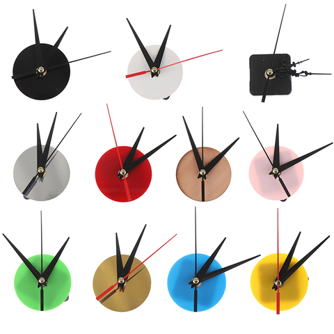 1PCS DIY Silent Quartz Watch Round Wall Clock Movement Mechanism Parts Repair Replacement Need Tools Home Decor ► Photo 1/6