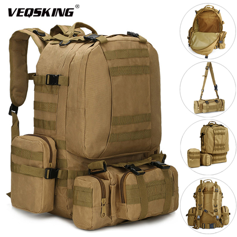 25-50L Tactical Backpacks Men's Military Backpack Hiking Trekking Backpack Travel Sport Bag Outdoor Climbing Bag ► Photo 1/6