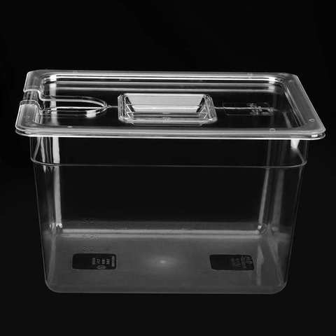 11L Collapsible Hinged Sous Vide Container with Lid for Sous Vide Circulator Cul ► Photo 1/6