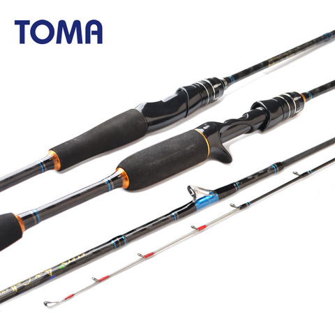 TOMA 1.8m 1.98m 2.1m Surf Japan Sea Jigging Spinning Fishing Rod Casting Lure 50-180g Ultralight Rod Fishing Jigging Saltwater ► Photo 1/6