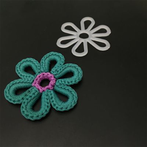 YOMDID 10pcs Creative Plastic Petals Rings DIY Handcraft Bags Weaving Supplies Chrysanthemum Pattern Hand Knitting Accessories ► Photo 1/6