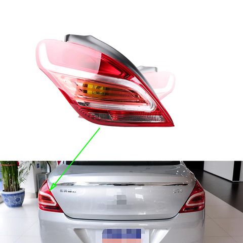 Tail Lamp for Peugeot 308 2010 2011 2012 2013 Car Rear Tail Light Turning Signal Brake Lamp LED Warning Bumper Light ► Photo 1/6