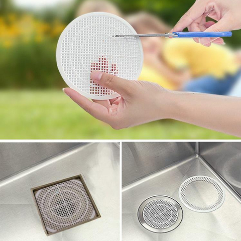 1pc Stainless Steel Drain Cover Hair Catcher With Garbage Stopper, Sink  Strainer For Kitchen Bathroom Bathtub, Shower Drain, Floor Drain And More