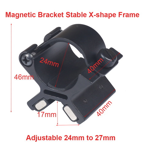 Magnetic Scope Gun Mount Magnet Flashlights Mount Strong X Holder Riflescope Laser Torch Lanterna Bracket Hunting Accessories ► Photo 1/6