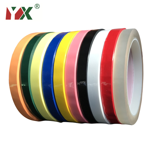 66Meters/roll, 2mm~100mm Wide Adhesive Insulation Mylar Tape for Transformer, Motor, Capacitor, Coil Wrap, Anti-Flame Yellow ► Photo 1/6