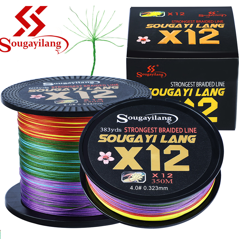 Sougayilang PE Braid Fishing Line 12 Strands PE Abrasion Resistant Fishing  Wire for Freshwater Saltwater Outdoor Fishing Gear - Price history & Review, AliExpress Seller - Sougayilang Fishing Tackle Store