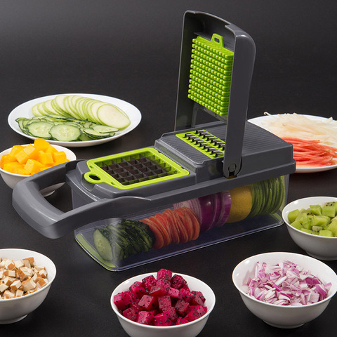 Vegetable Fruits Tool Potato Masher ricer Vegetable Mandoline slicer Peeler Cutter  Multi-functional Carrot Shredder Grater ► Photo 1/6