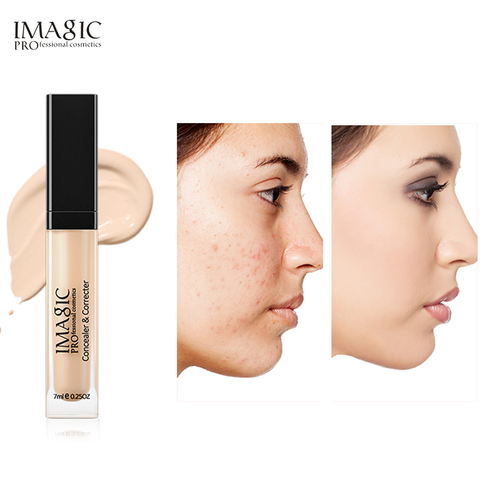 IMAGIC Eye Concealer & Base 6 Colors Full Coverage Suit for All Color Skin Face / Eye Makeup Liquid Concealer ► Photo 1/6