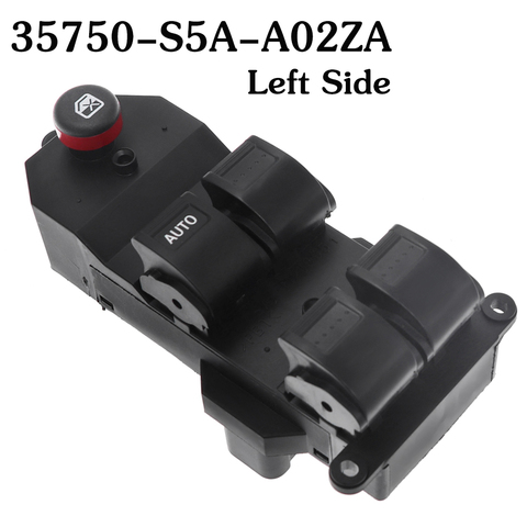 Car Master Power Window Switch  Control Switch 35750-S5A-A02ZA 35750S5AA02ZA for Honda Civic 2001 2002 2003 2004 2005 ► Photo 1/6