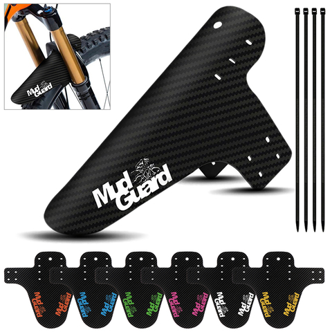 1 Set Mountain Bike Colorful Fenders Front Rear Mudguard Saver Mud Guard Wings Cycling Accessories Road Bicycle Protective Parts ► Photo 1/6