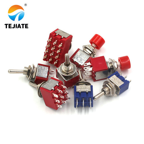 5Pcs  MTS-102 MTS-103 MTS-202 MTS-203 MTS-302 MTS-303 MTS-402 MTS-403 MTS-123 MTS-223 PS-102 PS-202 Toggle Switch ► Photo 1/6