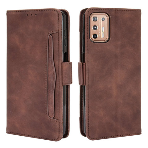 Flip Case Removable Card Slot for Motorola Moto G9 Plus Case Leather Wallet Cover for Motorola G9 Power Moto G 9 Play Shockproof ► Photo 1/6