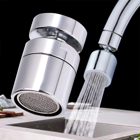 Flexible 360-Degree Swivel Tap Nozzle Connector Brass Water Saving Tap Faucet Aerator Sprayer Sink Aerator Kitchen Home Hardware ► Photo 1/6