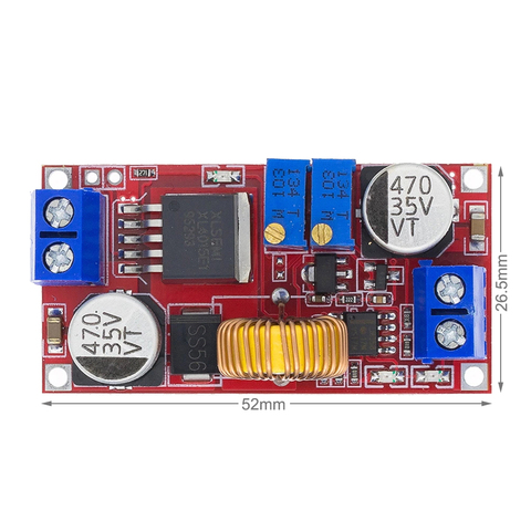 5A DC to DC CC CV Lithium Battery Step down Charging Board Led Power Converter Lithium Charger Step Down Module hong XL4015 ► Photo 1/6