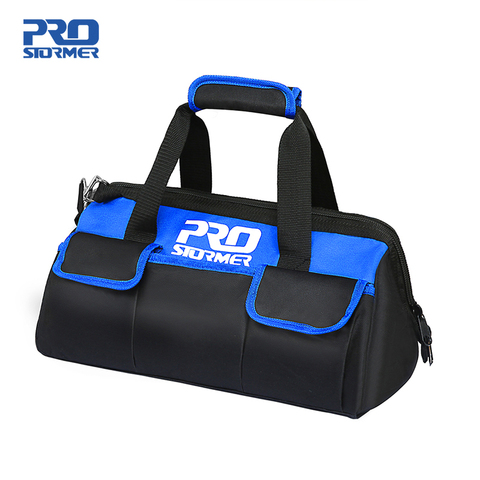 Waterproof Tool Bag with Bag Shoulder Strap Belt 12/14/16/18in  Electrician Portable Working Tools Storage Bags By PROSTORMER ► Photo 1/5