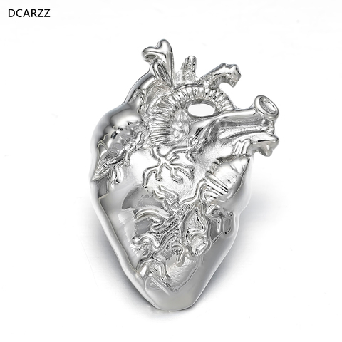 DCARZZ Heart Lapel Pins Metal Trendy Jewelry Party Gift Cute Doctor Nurse Medical Pin Badge Shirt Gold Brooches For Women ► Photo 1/5