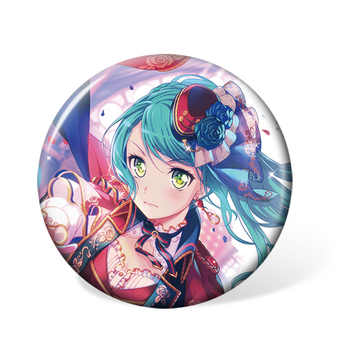 1pcs BanG Dream Cosplay Badges Tsurumaki Kokoro Brooch Pins Rimiri Yamato  Maya Collection Badge for Backpacks Clothes