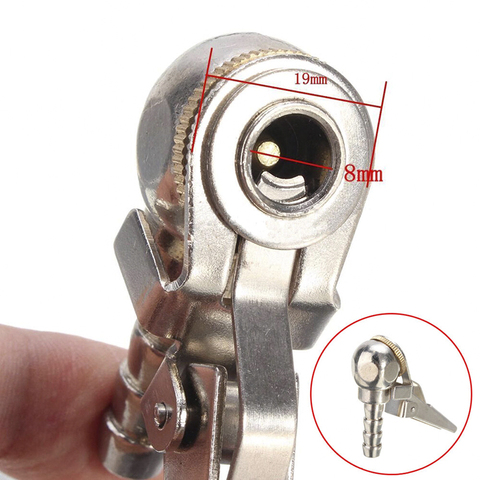 1pcs Auto Tire Air Pump Chuck Clip Car Truck Tyre Tire Inflator Valve Connector Car 8mm Clamp Tire Repair Tools ► Photo 1/6