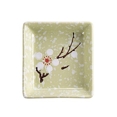 Snowflake Ceramics Small Plate Japanese-style Tableware Vinegar Dish Household Soy Sauce Dish Snack Tray ► Photo 1/6