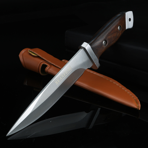 FOMALHAUT Outdoor Knife Wild Survival Straight Knife Full Tang Hunting Knives Fixed Blade Short Knive Camping EDC Tool Knife ► Photo 1/6