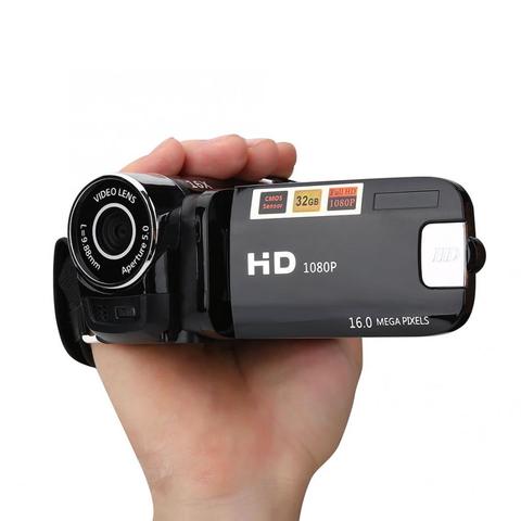 Video Camcorder Vlog Camera Full HD 270 Degree Rotation 2.7in 720P 16X Digital Video Camera Anti-shock DV Camcorder ► Photo 1/6