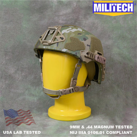 MILITECH Wendy EXFIL SL ETW Style Ballistic Helmet NIJ IIIA 3A 0106.01 ISO EPIC Air High Cut Aramid Twaron Bulletproof Helmet ► Photo 1/6