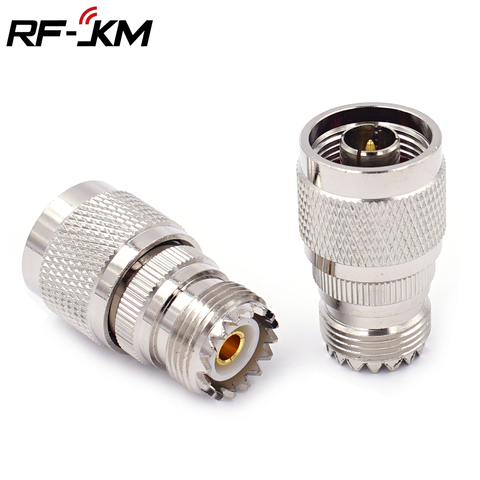 N Type Male to UHF SO239 PL-259 Female  RF Coaxial Adapter Connector ► Photo 1/5