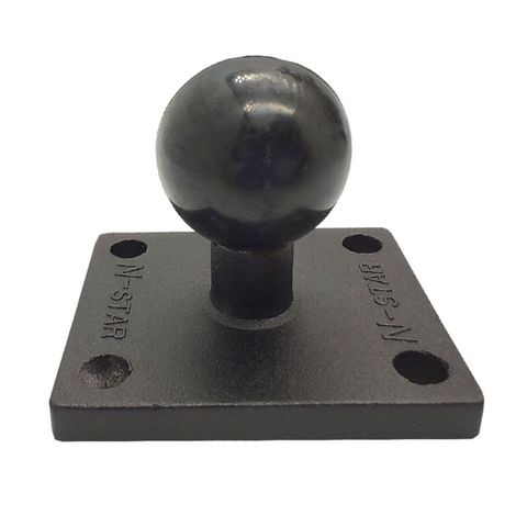 Aluminum Square Mount Base with Ball Head for Ram Mount for Garmin Zumo 400/450/500/550/660/TomTom Rider 2/RAM bicycle holder ► Photo 1/4