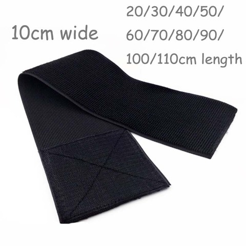 100mm wide nylon elastic band velcros strap self adhesive fastener belt ties bundle sticky Wristband Wrist Wraps Bandages ► Photo 1/5