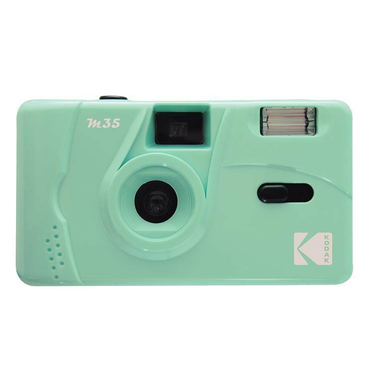 Buy Online Kodak Vintage Retro M35 35mm Reusable Film Camera Sky Blue Yellow Mint Green Pink Red Cobalt Blue Kodak Ultramax Film Alitools