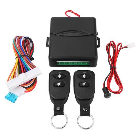 Car Alarm Remote Control Car Keyless Entry Engine Start Alarm System Push Button Remote Starter Stop Auto ► Photo 1/6