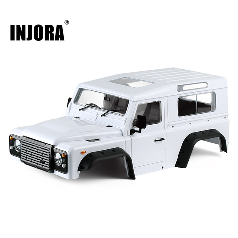 INJORA RC Car 275mm Wheelbase D90 Defender Body Shell for 1/10 RC Crawler Car D90 TF2 MST ► Photo 1/6